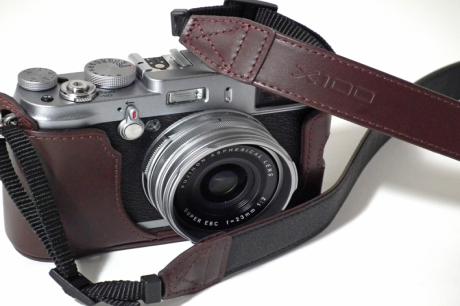 Fujifilm LC-X100F Leather Case Brown